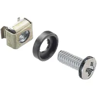 Logilink AC0112 19 Zoll Netzwerkschrank-Befestigungsmaterial