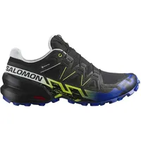 Salomon Speedcross 6 Gore-Tex Herren Black / Surf The Web / Safety Yellow 42 2/3