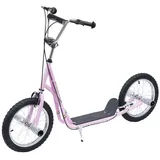 Homcom Scooter 16 Zoll Rosa