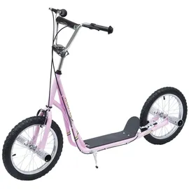Homcom Scooter 16 Zoll Rosa