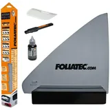 FoliaTec Scheibentönungsfolie, Tönungsfolie für Autoscheiben, BLACKNIGHT Light, 76 x 300 cm, 65% Verdunkelung