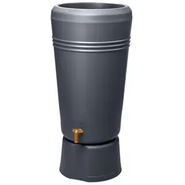 4rain Azura 2in1 Regenspeicher 120 l graphite grey