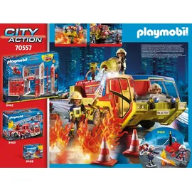 Playmobil City Action Feuerwehreinsatz mit Löschfahrzeug 70557