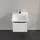 Villeroy & Boch Waschbeckenunterschrank 1 Tür 42,3 x 42,9 x 37,8 cm Weiß/Schwarz