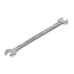 Doppelmaulschlüssel 4 x 4,5mm, Vanadium-Stahl, blendfrei, Nach DIN 3110, silber