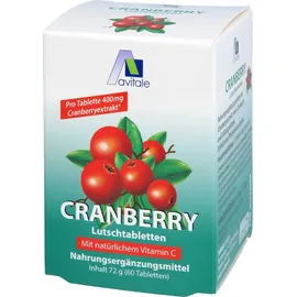 Avitale Cranberry Lutschtabletten 60 St.