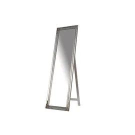 Casa Padrino Standspiegel 160 x 0 cm Silber