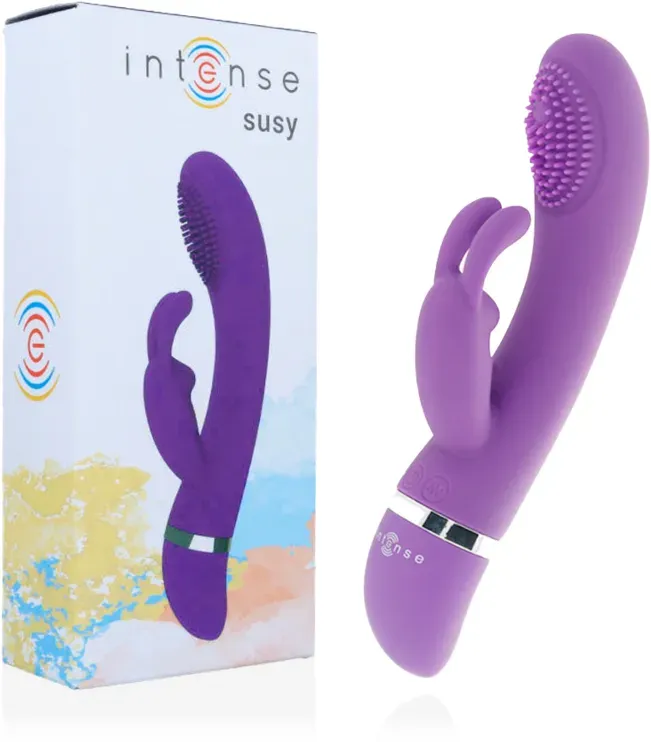 INTENSE - Susy Rabbit Oszillationsvibrator aus Silikon Flieder