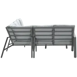 Garden Impressions ANDREA Rope Ecklounge Gartenmöbel Gruppe links grau Ecke&Tisch