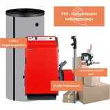 Atmos - Pelletkessel Rundum Sorglos Paket P25 für Heizung & Warmwasser