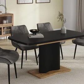 Vicco Fenaro 120 x 77,4 x 80 cm Schwarz/Eiche