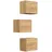 Posseik Limes Badschrank-Set 41,4 x 33,3 x 25 cm Gold