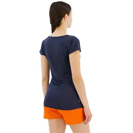 Salewa Puez Melange Dry ́ton Kurzarm-t-shirt - Navy Blazer Melange - 2XS