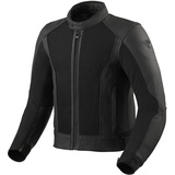 RevIt! Revit Ignition 4 H2O Leder/Textiljacke schwarz 54