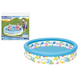 BESTWAY Ocean Life Planschbecken 122 x 25 cm