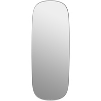 Muuto Framed Mirror, grey/clear 118 cm H