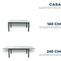 Home Deluxe Sitzgruppe CASA madera - Menge: 1 tlg.