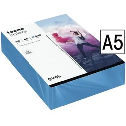 Inapa tecno Farbige Papiere »Rainbow / tecno Colors« blau