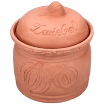 Mambocat Terra Zwiebeltopf aus Terrakotta Ø 17,8cm Aufbewahrungsbox Ton