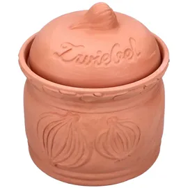 Mambocat Terra Zwiebeltopf aus Terrakotta Ø 17,8cm Aufbewahrungsbox Ton