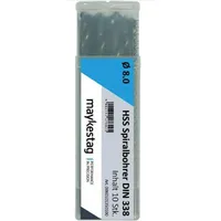 Alpen 0060100135100 HSS Spiralbohrer 1.35mm Gesamtlänge 40mm DIN 338
