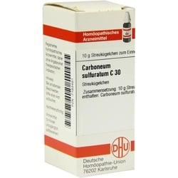 Carboneum Sulfuratum C 30 Globuli 10 g