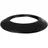 FireFix Mauerrosette Edelstahl 80 mm schwarz