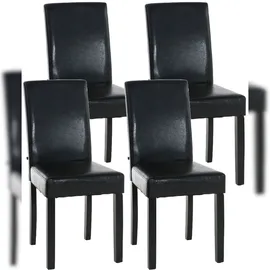 CLP 4er Set Esszimmerstuhl Ina Kunstleder