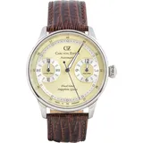 Carl von Zeyten Schönmünzach Automatikuhr Leder 45 mm CVZ0086CRS