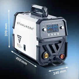 STAHLWERK Schweißgerät MIG MAG 200 ST Digital IGBT
