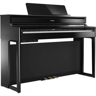 Roland HP704 polished ebony