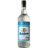 Anice Caffo Anisschnaps, Anis Spirituose aus Kalabrien Alkohol Flasche 40 % 1 L