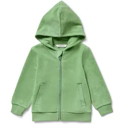 Tchibo - Kinder-Frottier-Jacke - Baby - Gr. 74/80 - grün