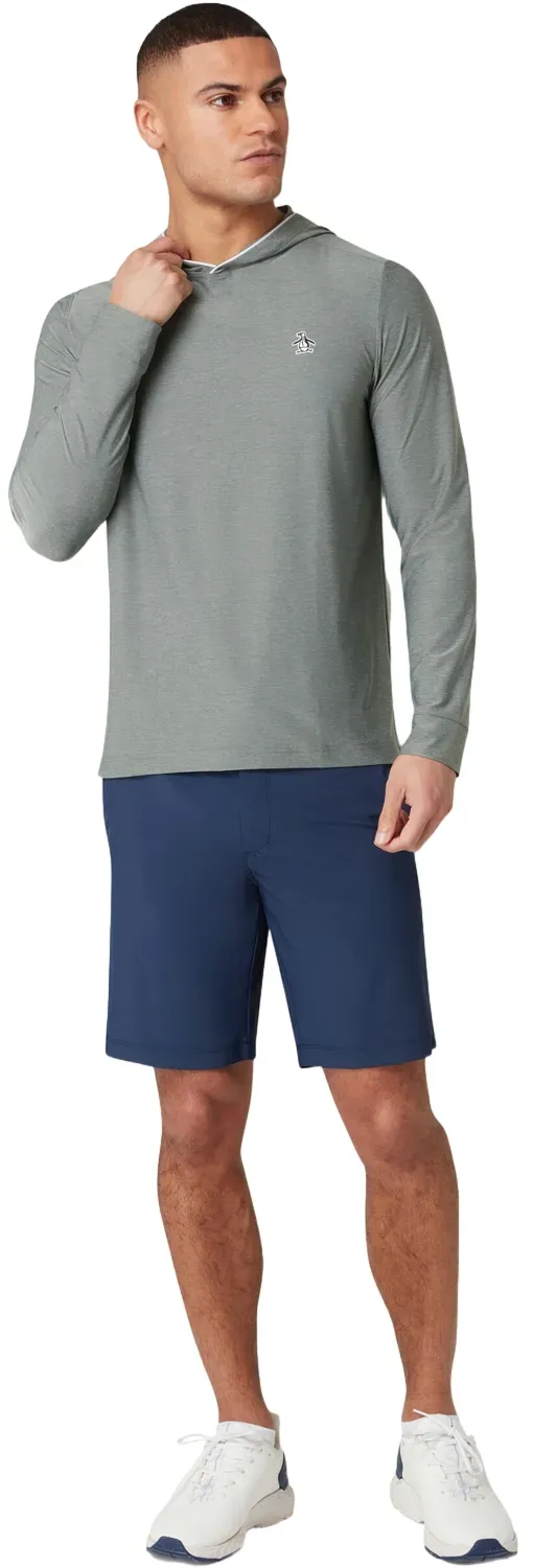 Original Penguin Hoodie Performance Earl Heather, grau