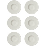 Villeroy & Boch Manufacture Rock Pastateller 6er Set Geschirr 6 ct