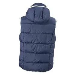 Herrenweste maritim JN1076, navy-blau/weiß, Größe XL - navy - XL