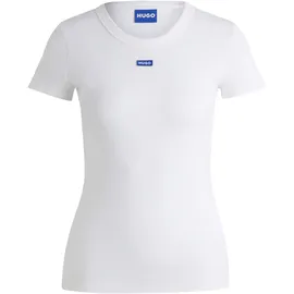Hugo Easy Tee Weiß S