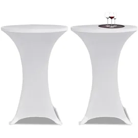 deluke Stehtischhusse AMAU Weiß Ø 60 cm 4er Set