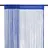 vidaXL Fadenvorhänge 2 Stk. 140 x 250 cm Blau
