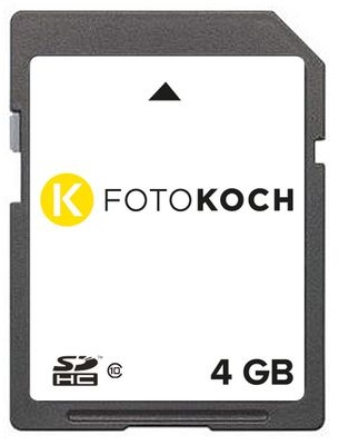 Foto Koch Speicherkarte 4 GB