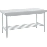 Vicco Sitzbank Grand, Weiß, 85 x 35 cm