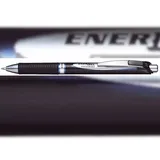 Pentel ENERGEL BLP77 Gelschreiber schwarz/silber 0,35 mm, Schreibfarbe: blau,