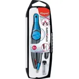 Maped Zirkel STOP&SAFE blau, lila oder rot