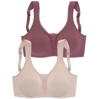 PETITE FLEUR Soft-BH Damen rosenholz+puder Gr.80C