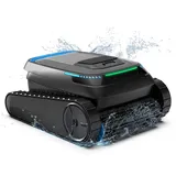 AIRROBO CP20 Poolroboter Kabellos Poolsauger Autoparken und Wandklettern, 3 Motoren 120 Min, für Boden/ Wand/Wasserlinie
