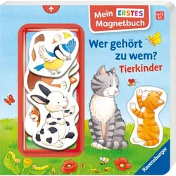 Ravensburger Mein erstes Magnetbuch: Wer gehört zu wem? Tierkinder