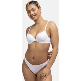 DORINA Bügel-BH "Michelle", Damen, Gr. 70, Cup C, weiß, Obermaterial: 56% Polyamid, 32% Polyester, 12% Elasthan, unifarben, BHs Bügel-BH, leicht gepolstert, weicher Stoff