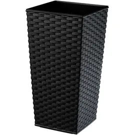 Kadax 40 x 40 x 75 cm Schwarz