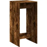 vidaXL Bartisch Räuchereiche 51x50x103,5 cm Holzwerkstoff