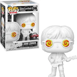 Funko John Lennon 246 Special Edition - Funko Pop! - Vinyl Figur 12 cm - Weiß/Mehrfarbig